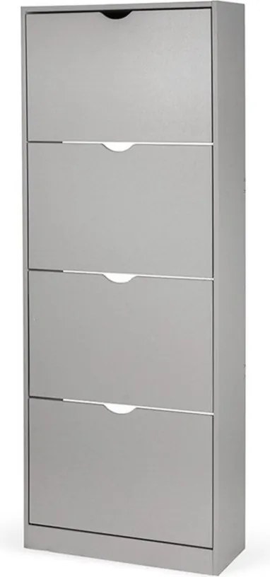 Pantofar gri cu deschidere înclinată 60x157x24 cm Stelo – Bonami Essentials