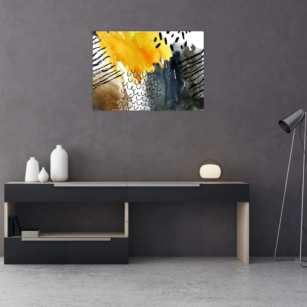 Tablou - Acuarelă abstractă (70x50 cm)