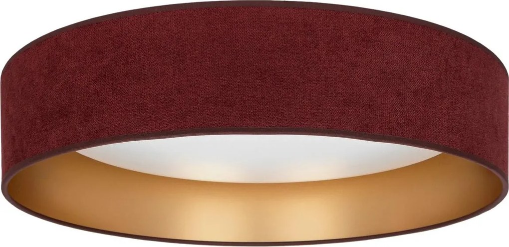 Brilagi-LED LED dimabil VELVET SM. 24W/230V 3000-6000K Ø 45 cm vișiniu/auriu WT+DO