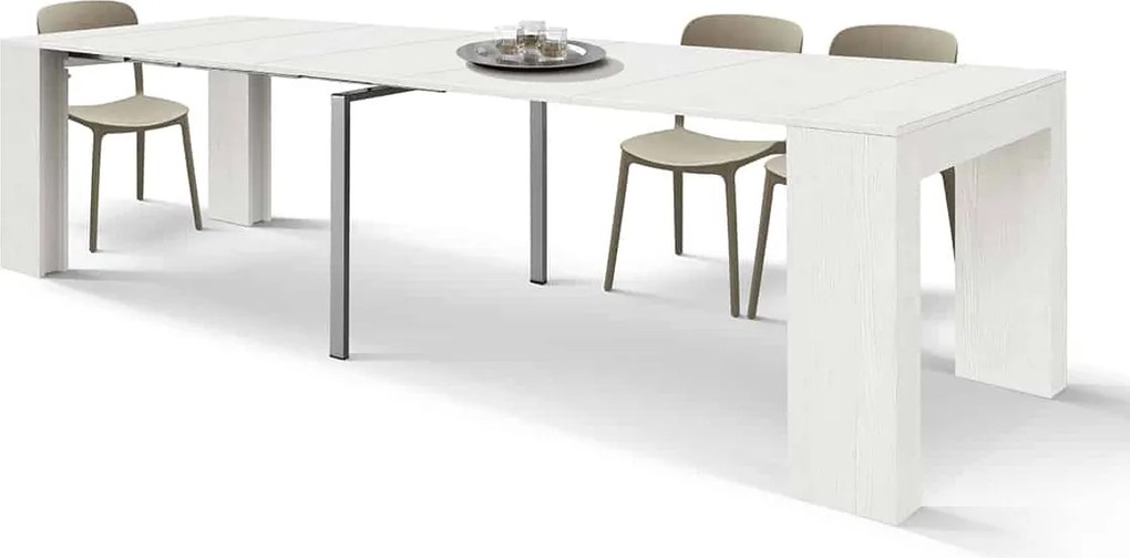 Consola extensibila tip masa Roma - RUSTIC INTEGRAL - EXTENSIBILA - 300 CM/90 CM /76 CM - 12