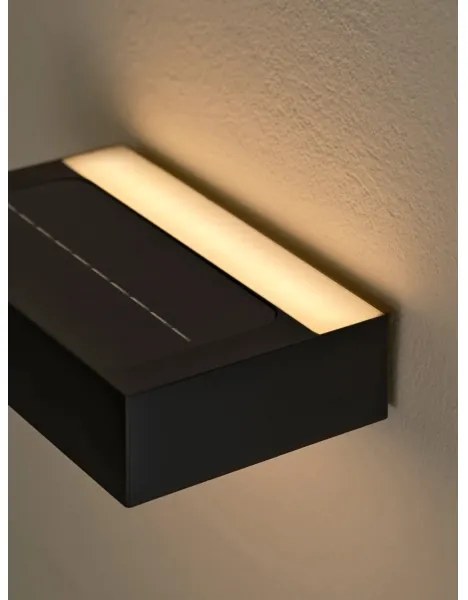 Nordlux - Lampă solară de perete LED MONAY cu senzor, 5W, 5V, IP44
