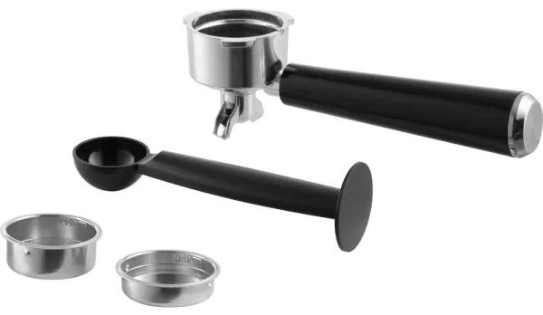 Sencor - Espressor manual cu portafiltru, 1350 W/230 V, negru/crom mat