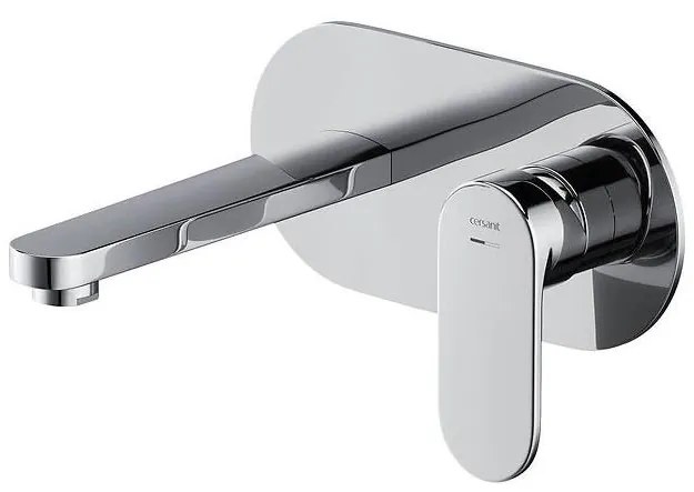 Baterie de lavoar pentru instalare ascunsă Cersanit S951-330-CREA crom lucios