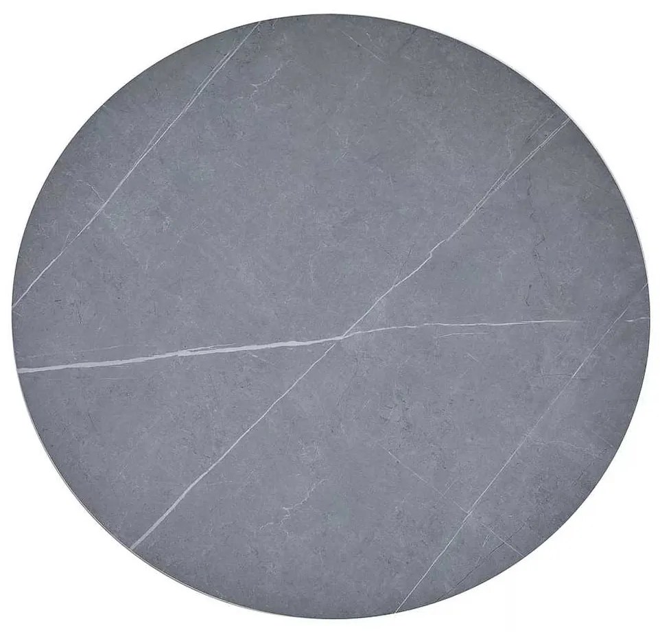 Masă de bucătărie Talia 90 cm, gri / negru