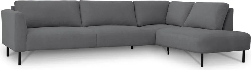 Colțar gri închis (cu colț pe partea dreaptă) Hero – Scandic