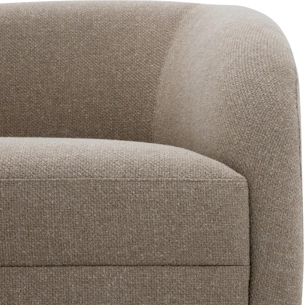 Canapea design elegant LUX Divisadero, Reve greige