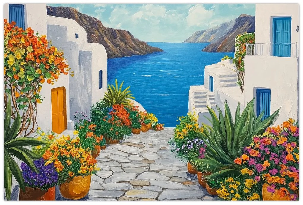 Tablou - Alee grecească (90x60 cm)