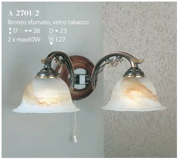 Aplica de perete clasica design italian 2701