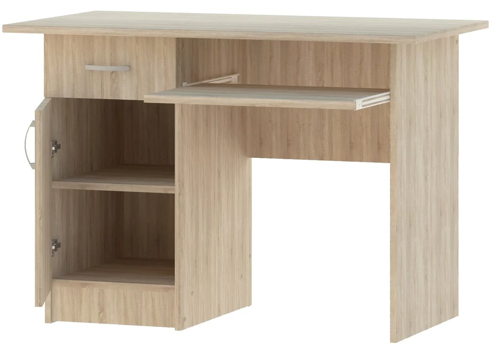 Birou Togo, 1 Sertar, O Usa, Stejar Sonoma, 110 x 60 x 75 cm