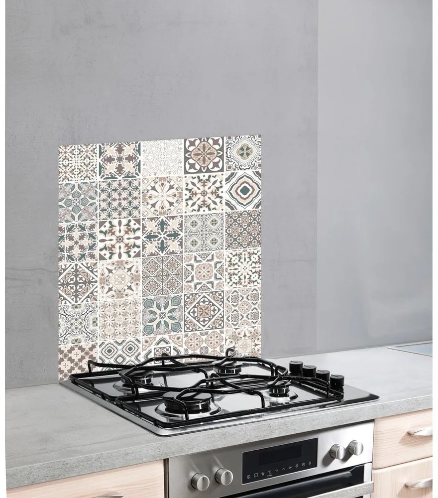 Protecție din sticlă pentru peretele de lângă aragaz Wenko Spalshback Tile