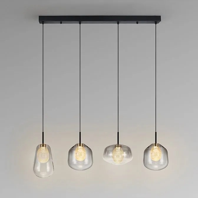 Lustra moderna cu 4 pendule suspendate Ecos