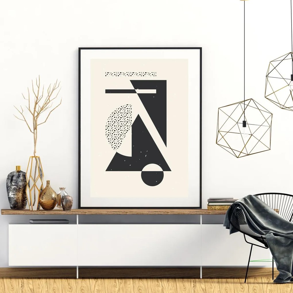 Poster - Abstracție artistică (A4)