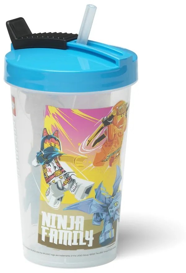 Sticlă pentru copii albastră 500 ml Ninjago – LEGO®