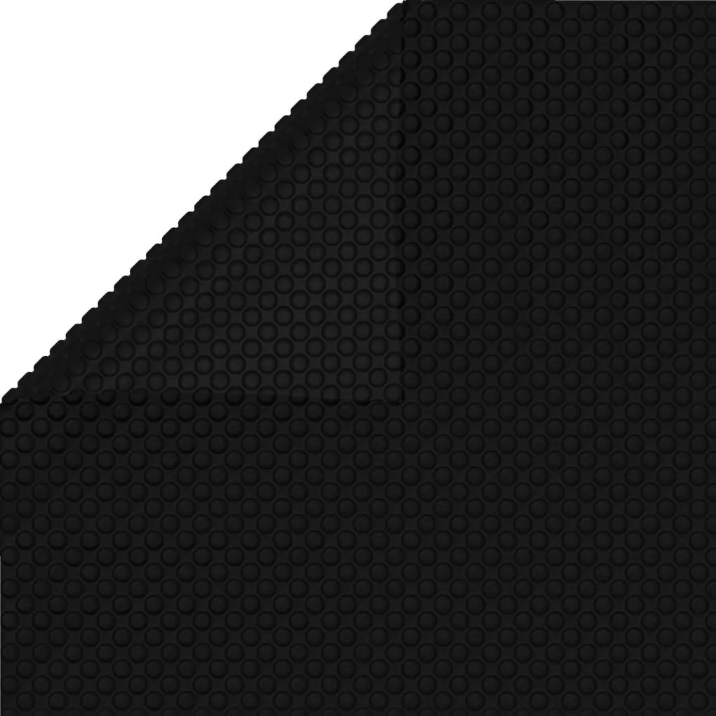 Prelata piscina, negru, 1000 x 600 cm, PE, dreptunghiular 1, Negru, 1000 x 600 cm