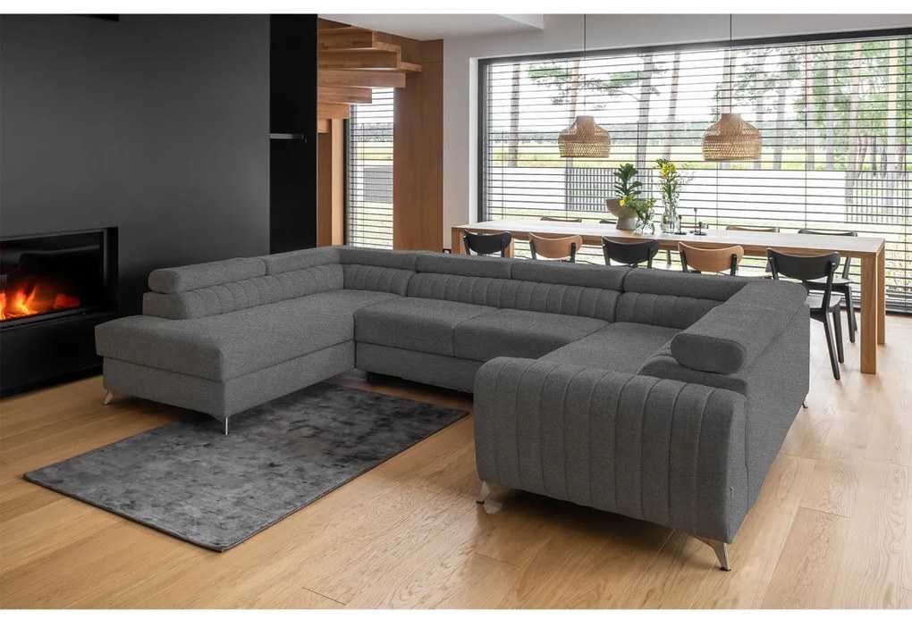 Coltar extensibil Louis pe stanga Velvetmat 4