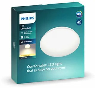 Plafonieră cu LED Philips 8718699681036 Moire 6 W 600lm 2700K 22,5 cm, alb