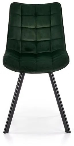 Set 6 scaune K332 velvet verde