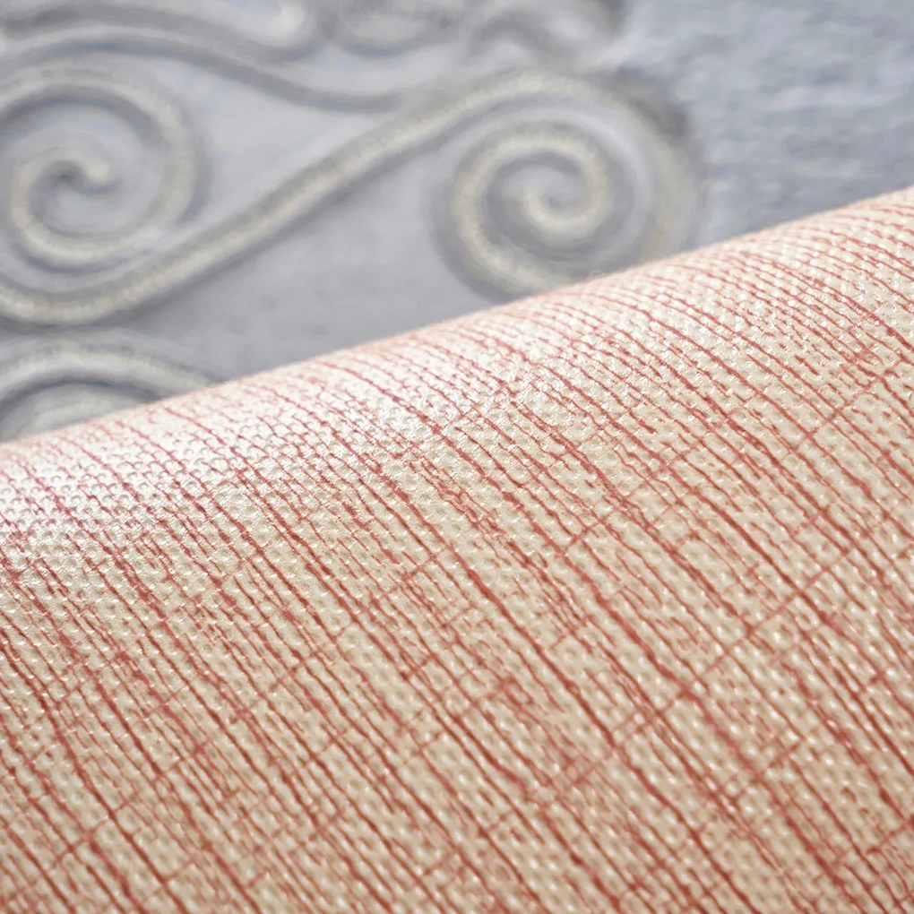 Set covorase de baie, L'essentiel Maison, Cot-Klzt5-34, Gri