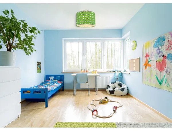 Globo 54009D - Plafonieră copii LEMMI 1xE27/40W/230V