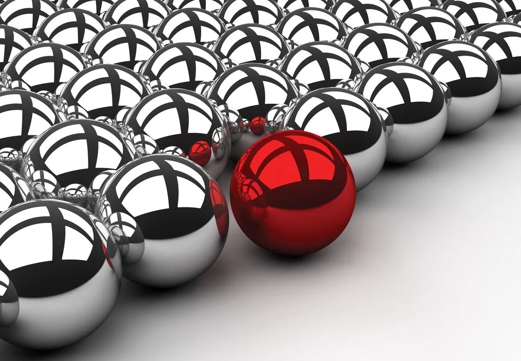 Fototapet - Sfere (147x102 cm)