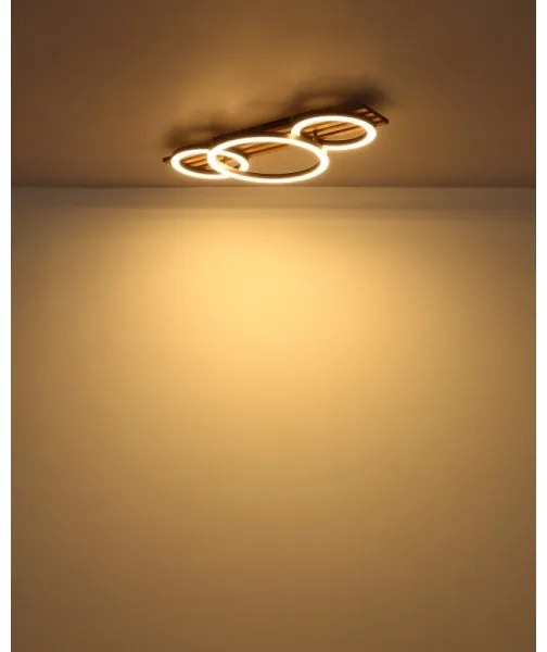 Plafonieră LED Globo 67353D3 TISHA LED/24W/230V 3000K 30x62 cm
