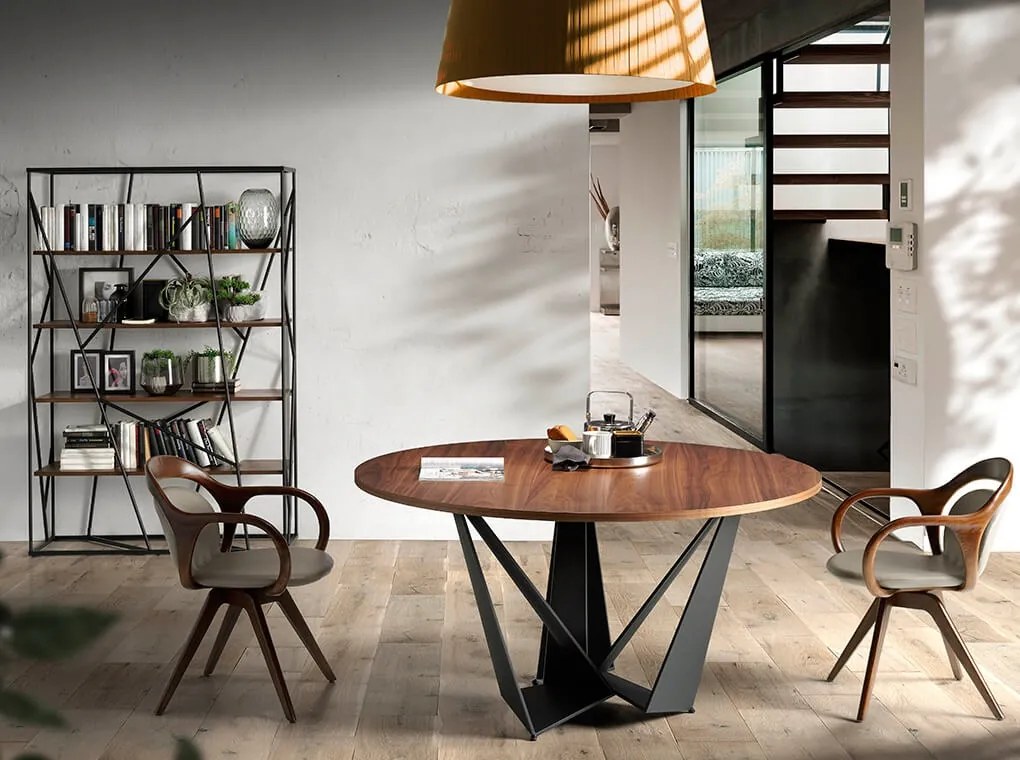 Raft modern design LUX Allan AC 3103-F6089-NOGAL