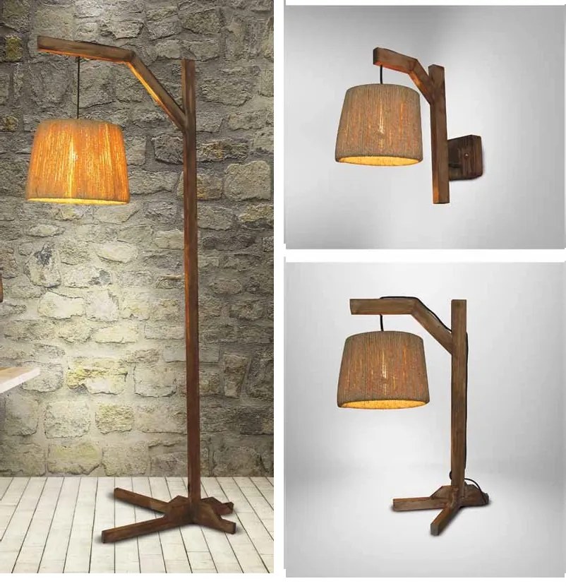 Aplica de perete design rustic HL-304W SILAS 77-3131 HL