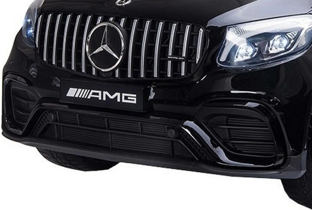 Masinuta Electrica cu acumulator pentru copii NOVOKIDS™ Mercedes GLC 63 AMG , Roti din Cauciuc EVA, 3-8 ani , usi cu deschidere , Baterie12V, 2