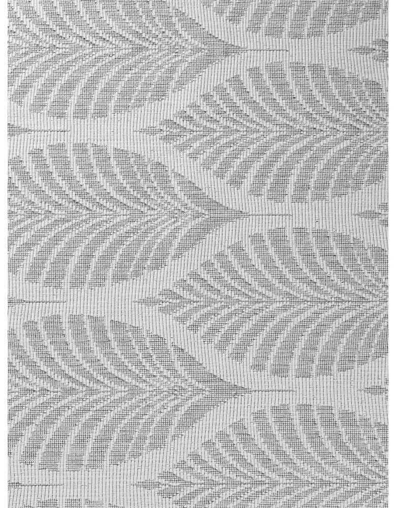 Covor pentru exterior și interior gri/fildeș rotund ø 160 cm Duet Liora – NORTHRUGS