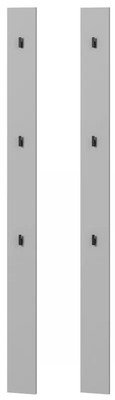 Set 2 cuier perete Semplo SM 05 (Gri) . 1105881