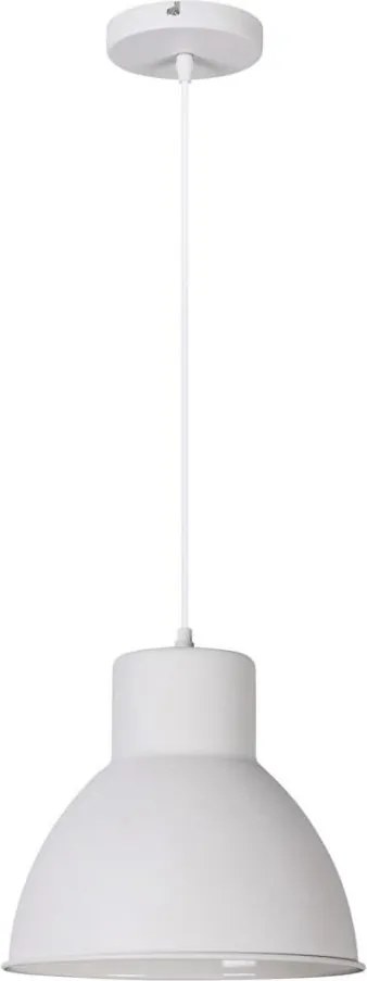 Rabalux 2577 - Lustră DEREK 1xE27/60W/230V albă