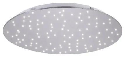 Plafoniera Sparkle II, LED, metal, alba, 48 x 4 x 48 cm, 18w