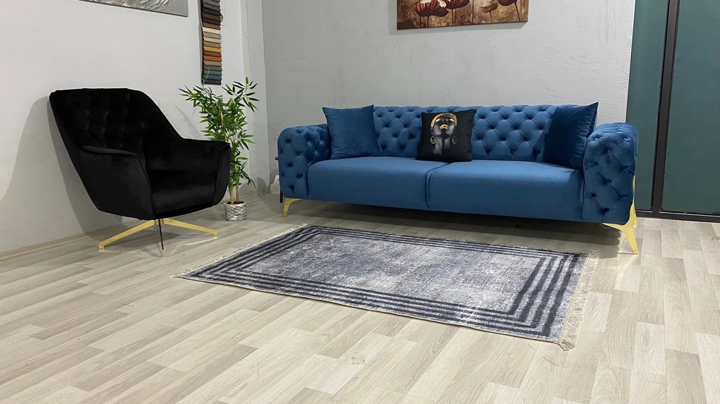 Canapea cu butoni tip chesterfield - kilic sofa (220x175x95)