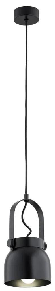 Pendul design modern LOGAN negru 14cm