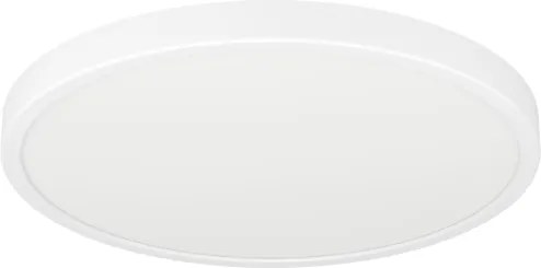 Eglo 901726 - Plafonieră LED RGBW FUEVA-Z pentru baie, dimabilă, 17,5 W, 230 V, 38,9 cm, IP44, alb