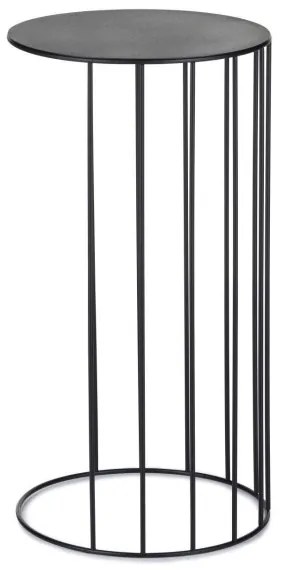 SET 3x Suport pentru flori LOFT negru