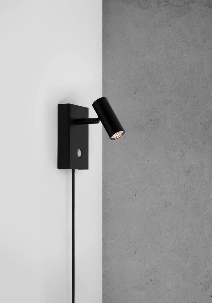 Aplica de perete design modern, 3-Step MOODMAKER OMARI negru 2112231003 NL