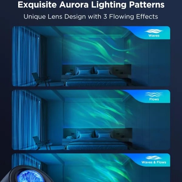 Proiector Govee LED RGBW Galaxy Light Projector Pro Wi-Fi Matter