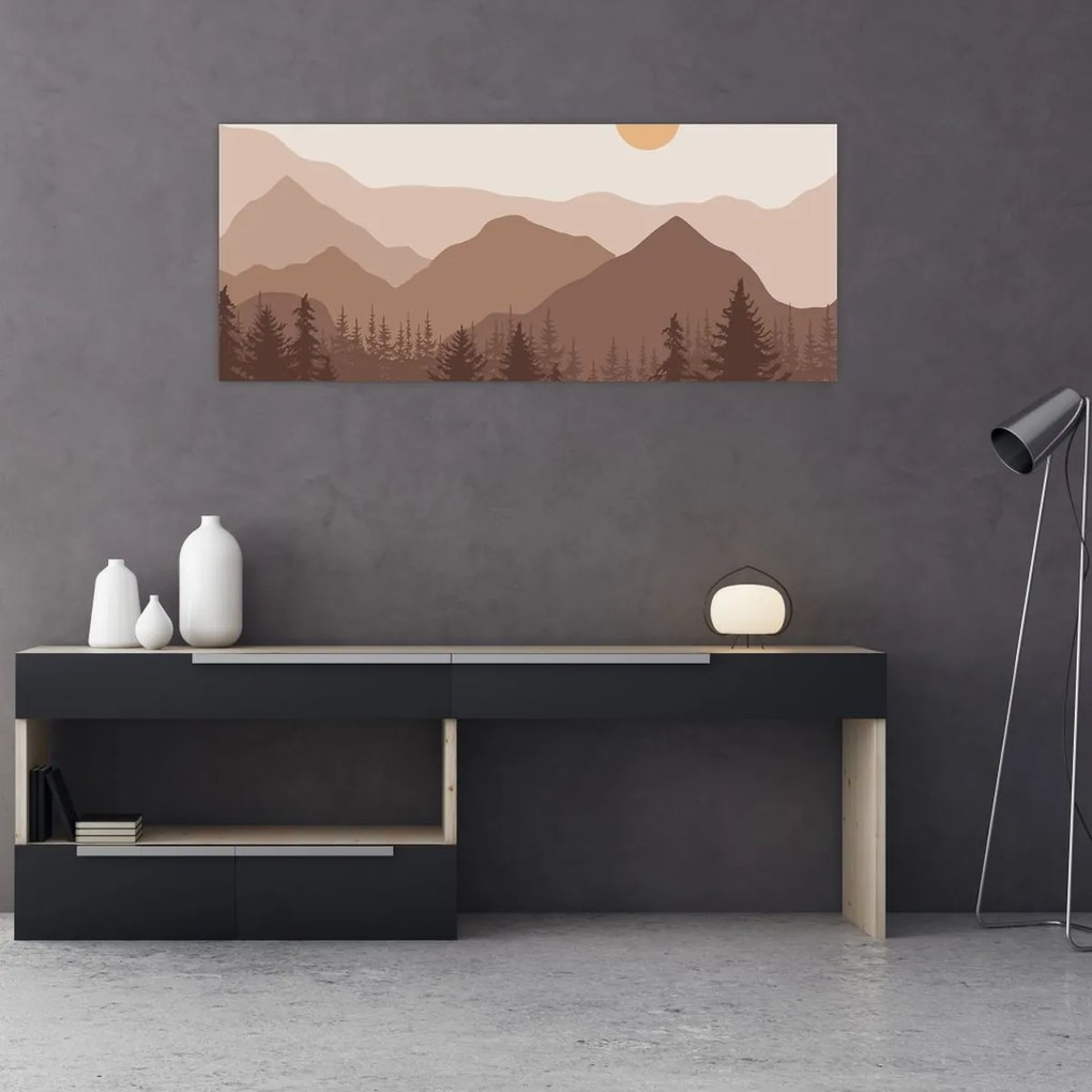 Tablou - Munții Maro N⁰1 (120x50 cm)