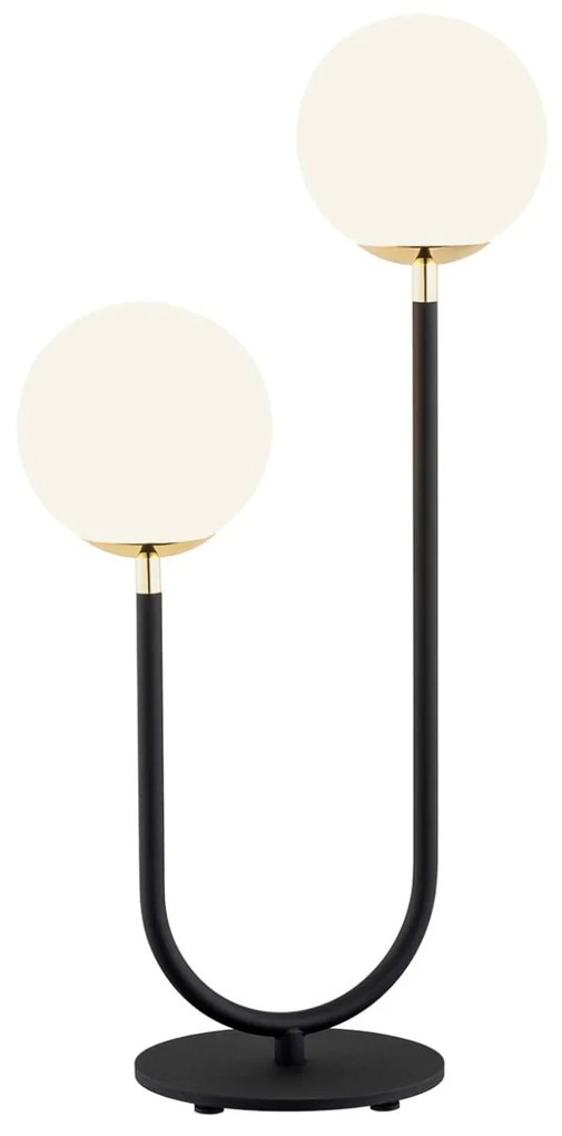 Veioza, lampa de masa design modern FERRONE negru