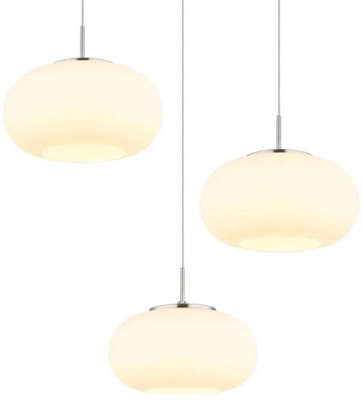 Lustră LED pe cablu Globo 15744-3HN QUINTARA 3xLED/6W/230V