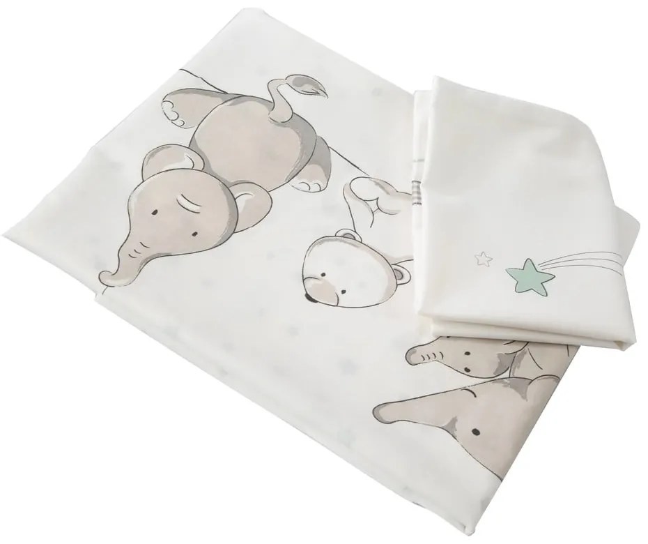 Lenjerie de pat pentru copii din bumbac pentru pătuț 80x80 cm Strenenzauber – Roba