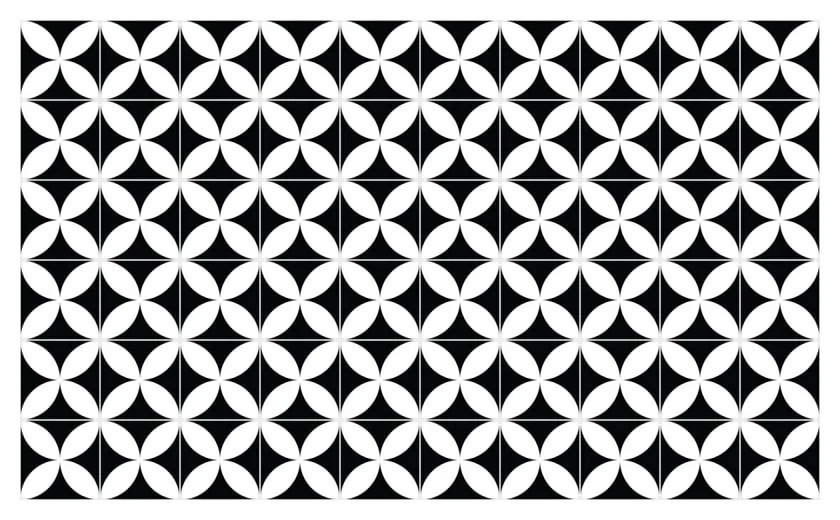 Set 60 autocolante de perete Ambiance Cement Tiles Aniello, 15 x 15 cm