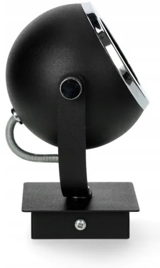 Spot de perete Argon 3638 KOS 1xGU10/5W/230V negru/crom