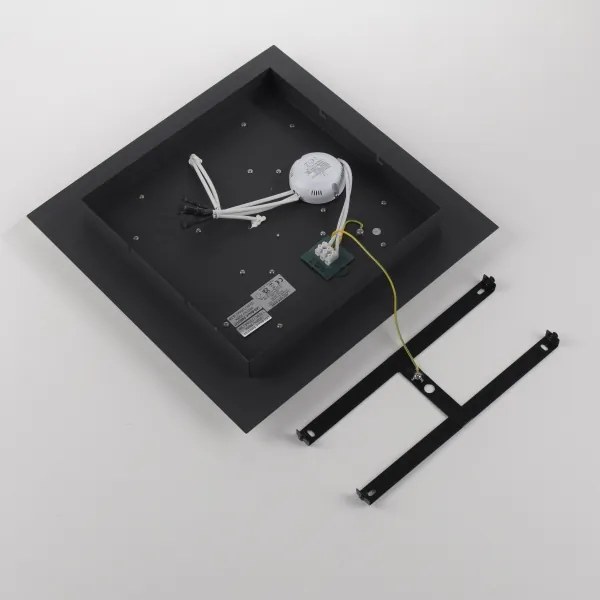 JUST LIGHT. 14439-21 - LED Plafonieră CICHIO LED/18,5W/230V + LED/9W neagră
