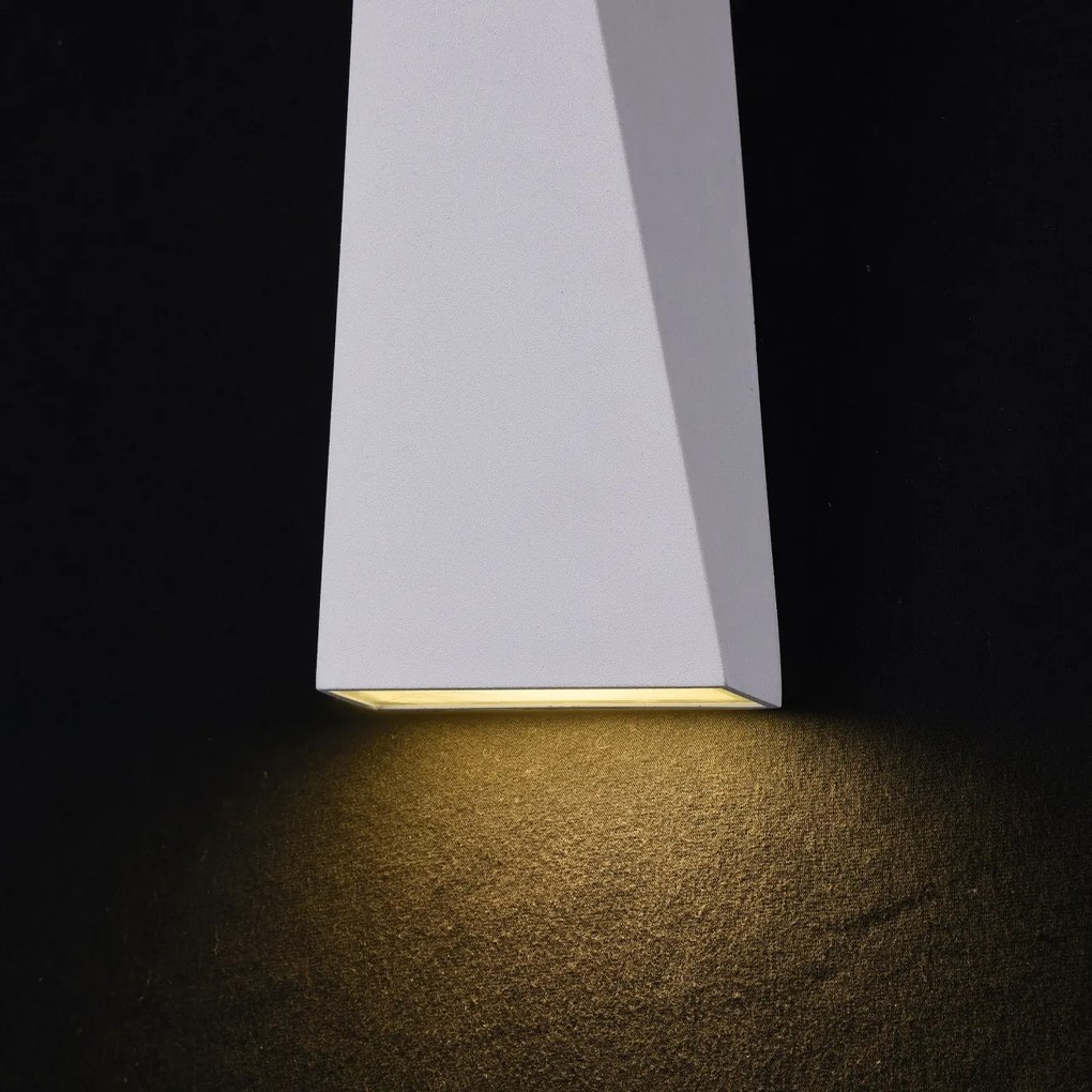 Aplica LED pentru iluminat exterior design modern Times Square IP54 alb MYO580WL-L6W