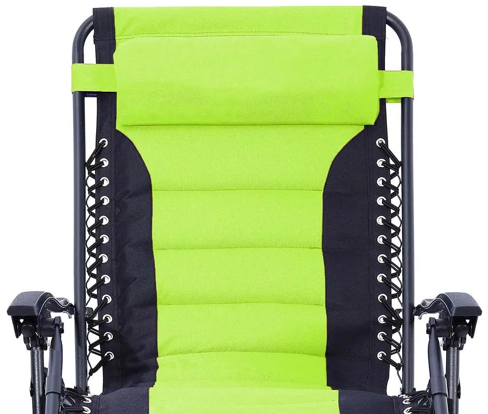 Scaun Delux gravitatie zero-verde