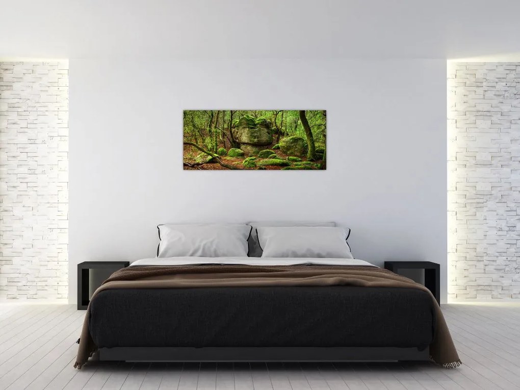 Tablou cu pădurea fermecată (120x50 cm)
