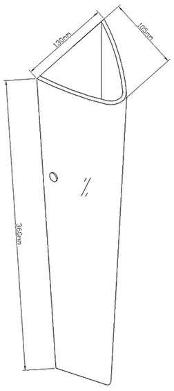 Aplică DEDALO 1xE27/75W/230V alb Fabas Luce 2523-21-102
