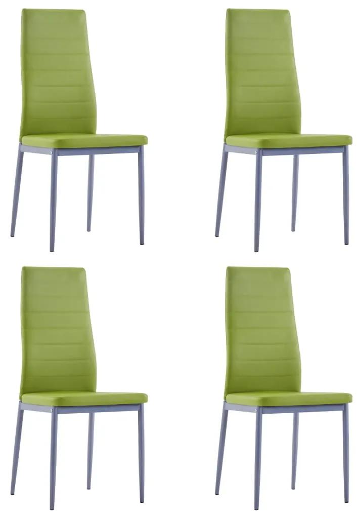 Set mobilier de bucatarie, 5 piese, verde Verde, 5